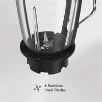 CARRERA Digital Blender № 654 – 1300W High-Speed Blender with 10 Variable Speeds, LED Display & 1.5L Glass Jar