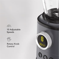 CARRERA Digital Blender № 654 – 1300W High-Speed Blender with 10 Variable Speeds, LED Display & 1.5L Glass Jar