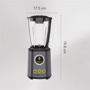CARRERA Digital Blender № 654 – 1300W High-Speed Blender with 10 Variable Speeds, LED Display & 1.5L Glass Jar