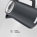 CARRERA Kettle CRR 549 – 2200W Electric Kettle with 1.7L Capacity, STRIX Controller, Boil-Dry Protection & 360° Swivel Base