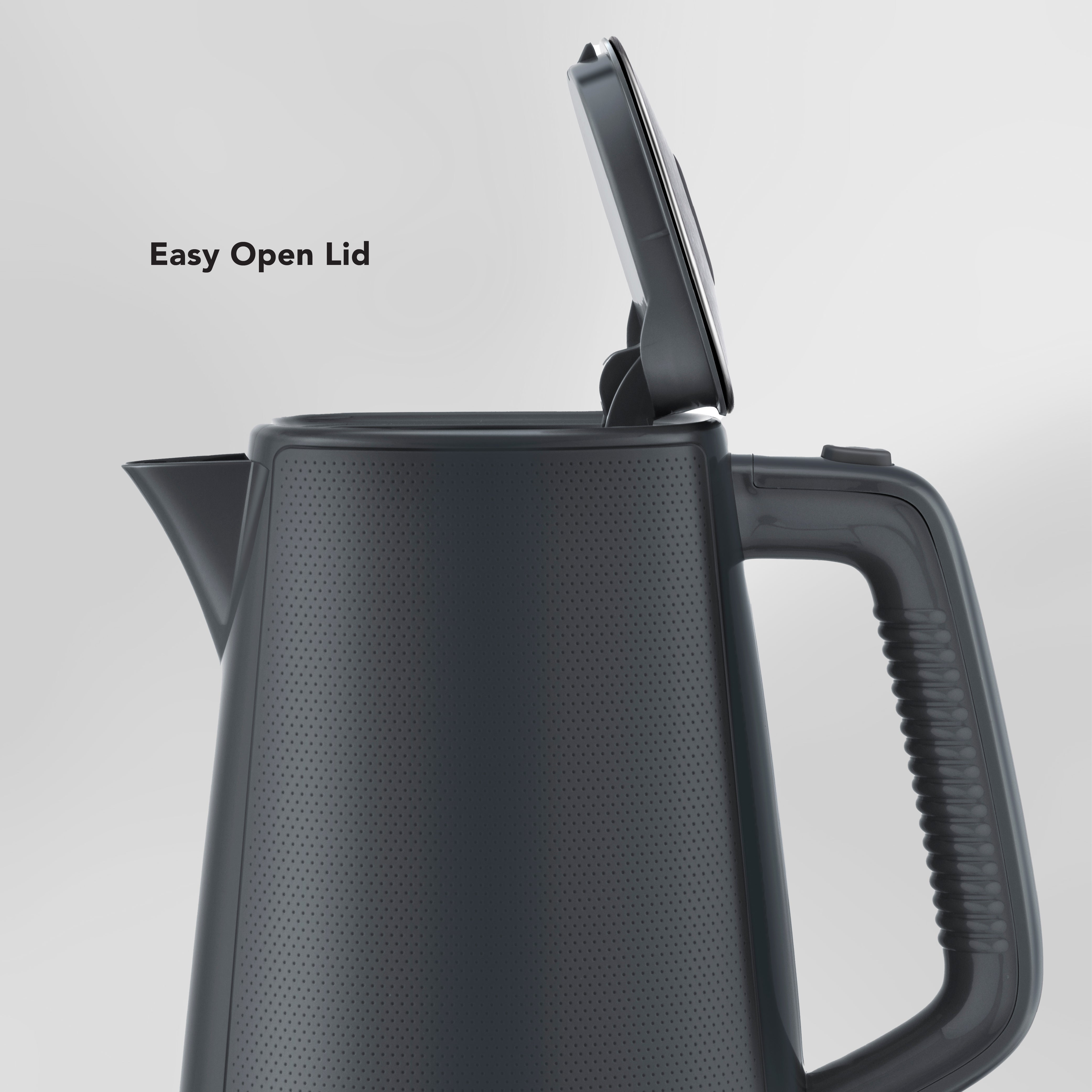 CARRERA Kettle CRR 549 – 2200W Electric Kettle with 1.7L Capacity, STRIX Controller, Boil-Dry Protection & 360° Swivel Base