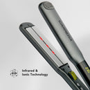 CARRERA CRR634 Infrared Ionic Hair Straightener – Professional Ceramic Flat Iron with Adjustable Temperature, Frizz-Free Styling, Auto Shut-Off & Overheat Protection, Lock Function