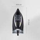 CARRERA CRR210 Steam Iron – 2800W Steam Iron with Ceramic-Coated Soleplate, Adjustable Temperature, Anti-Drip System, Auto Shut-Off, 320ml Tank, Centralized Burst & Super Steam Function