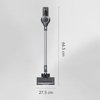 CARRERA Cordless Stick Vacuum Cleaner CRR321 – 400W Cordless Vacuum with BLDC Motor, 23Kpa Suction Power, Multi-Cyclone Filtration & LED Display