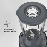 CARRERA Digital Food Processor № 568 – 1000W High-Performance Food Processor with Digital Knob, LED Display & Multi-Function Accessories