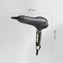 CARRERA AC Hair Dryer № 631, 2400 Watts Profesional, Ultra slim styling nozzle, Diffuser, Hot and Cold Air, 2 Speed 3 Temperature Settings with Cool Shot For both Men and Women