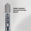 CARRERA OMNI Styler 1200W Hot Air Brush – One Step Hair Dryer & Volumizer with Rotating Ceramic Brush, 6 Attachments, Frizz Control, 3 Heat Settings, Cool Shot, Blow Dry & Style, CRR528, 2 Yr Warranty