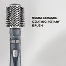 CARRERA OMNI Styler 1200W Hot Air Brush – One Step Hair Dryer & Volumizer with Rotating Ceramic Brush, 6 Attachments, Frizz Control, 3 Heat Settings, Cool Shot, Blow Dry & Style, CRR528, 2 Yr Warranty