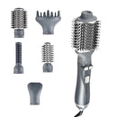 CARRERA OMNI Styler 1200W Hot Air Brush – One Step Hair Dryer & Volumizer with Rotating Ceramic Brush, 6 Attachments, Frizz Control, 3 Heat Settings, Cool Shot, Blow Dry & Style, CRR528, 2 Yr Warranty