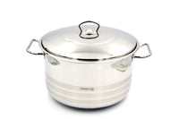 Korkmaz Mega Stainless Steel Casserole Pot 50X33 Cm / 65.0 L. | KA1952