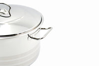 Korkmaz Mega Stainless Steel Casserole Pot 50X33 Cm / 65.0 L. | KA1952