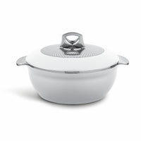Asian Globus Cass Dlx Set 3(Super)(1600+2500+3500) | Super PU Insulation Hot Pot with Stainless Steel Inner Casing | Dishwasher Safe | Serving Dishes with Lids | Hot Food Storage Container & Warmers