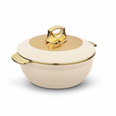 Asian Globus Casserole Dlx Set 3(Super)(1600+2500+3500) | Super PU Insulation Hot Pot with Stainless Steel Inner Casing | Serving Dishes with Lids | Hot Food Storage Container & Warmers