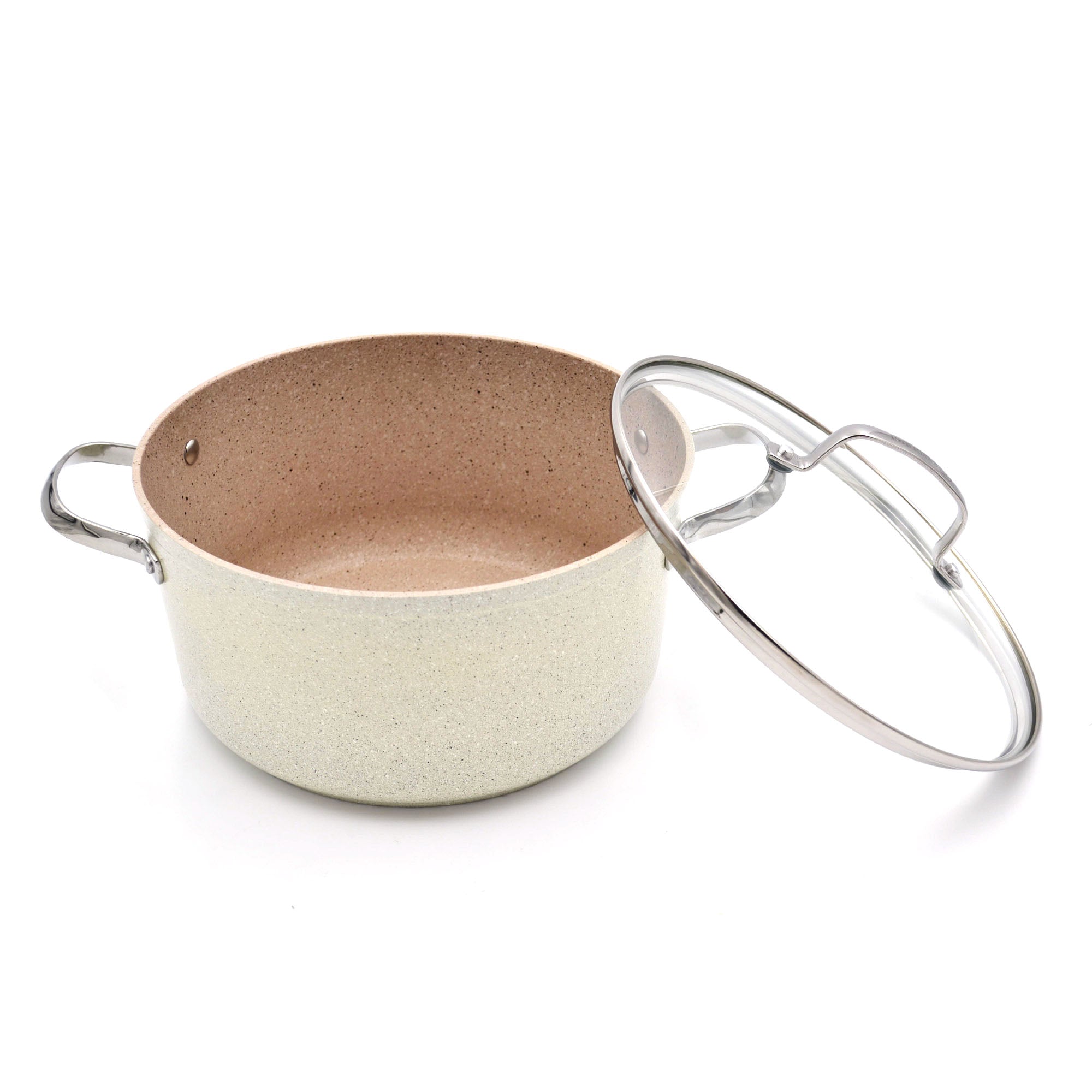 Korkmaz Granita Alu. Stainless Steel Casserole Pot 24X12.5Cm / 5.0L. | KA1261