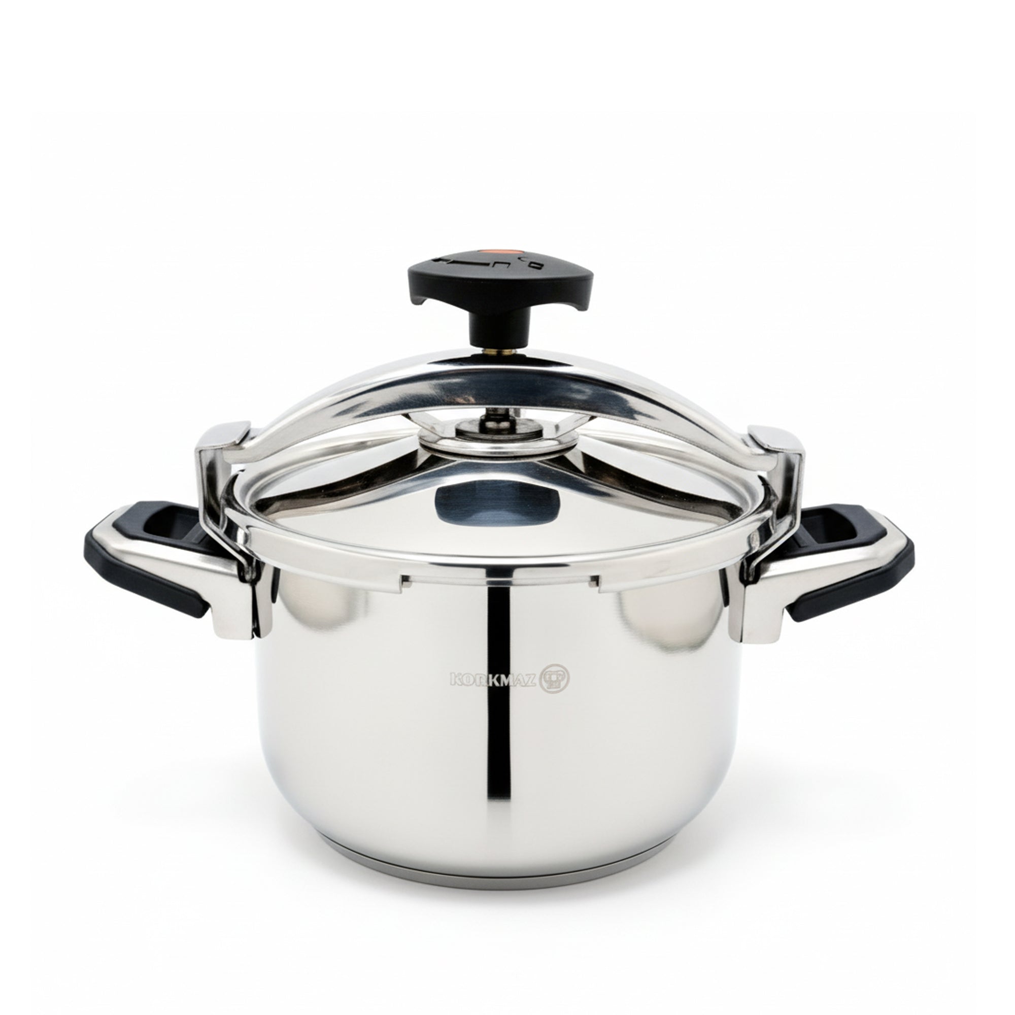 Korkmaz Pressa Stainless Steel Pressure Cooker 11L | Aluminium Capsul Base Turkish Pressure Cooker with Heavy Lid  | KA773
