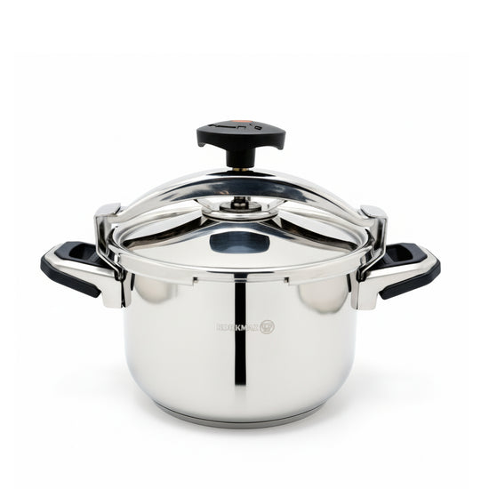Korkmaz Pressa Stainless Steel Pressure Cooker 11L | Aluminium Capsul Base Turkish Pressure Cooker with Heavy Lid  | KA773