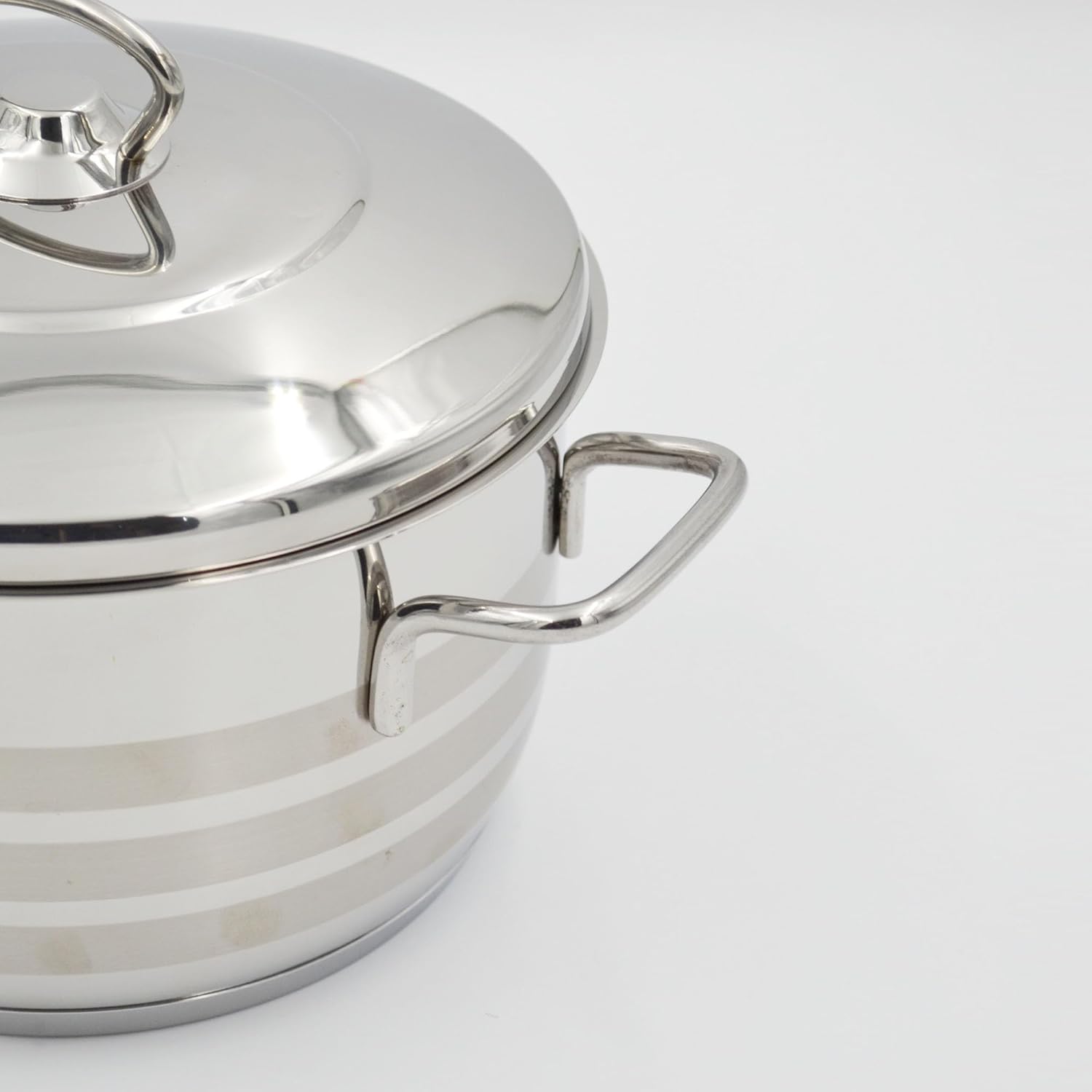 Korkmaz Astra Stainless Steel Casserole Pot 24X14 Cm / 6.3 L.
 | KA1903