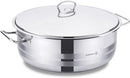 Korkmaz Mega Low Stainless Steel Casserole Pot 28X11 Cm / 6.5 L. | KA1941