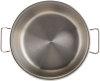 Korkmaz Mega Low Stainless Steel Casserole Pot 28X11 Cm / 6.5 L. | KA1941