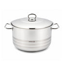 Korkmaz Mega Stainless Steel Casserole Pot 28X17 Cm / 10.0 L. | KA1942