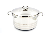 Korkmaz Mega Stainless Steel Casserole Pot 28X17 Cm / 10.0 L. | KA1942