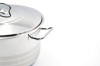 Korkmaz Mega Stainless Steel Casserole Pot 28X17 Cm / 10.0 L. | KA1942
