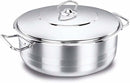 Korkmaz Mega Low Stainless Steel Casserole Pot 36X16 Cm / 15.0 L. | KA1945