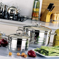 Korkmaz Mega Stainless Steel Casserole Pot 50X33 Cm / 65.0 L. | KA1952