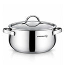 Korkmaz Samara 8-Piece Stainless Steel Cookware Set | Induction Compatible Cookware | KA1964