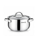 Korkmaz Samara 8-Piece Stainless Steel Cookware Set | Induction Compatible Cookware | KA1964