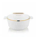 Asian Fancy Insulated Casserole Dlx 2500 Ml - White | AF2090W