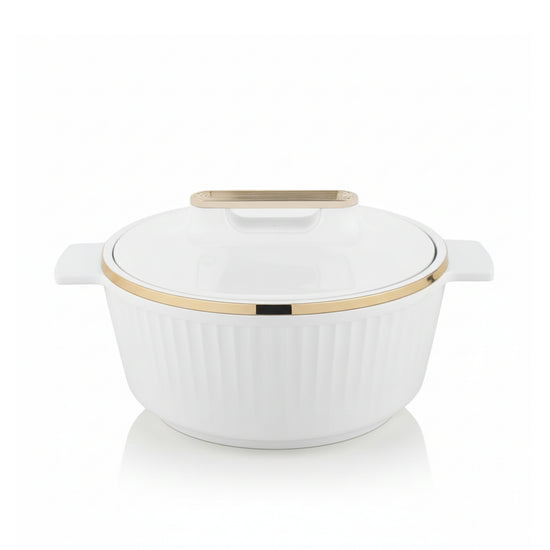 Asian Fancy Insulated Casserole Dlx 1500 Ml - White | AF2091W
