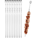 Prestige 10-Piece Barbeque Skewer Set | Food-Grade Stainless Steel Barbeque Skewer | PR50631