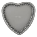 Prestige Loose Base Heart Shape Baking Pan | Non-Stick Heart Shaped Baking Pan | Grey - PR13221