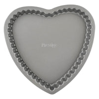 Prestige Loose Base Heart Shape Baking Pan | Non-Stick Heart Shaped Baking Pan | Grey - PR13221