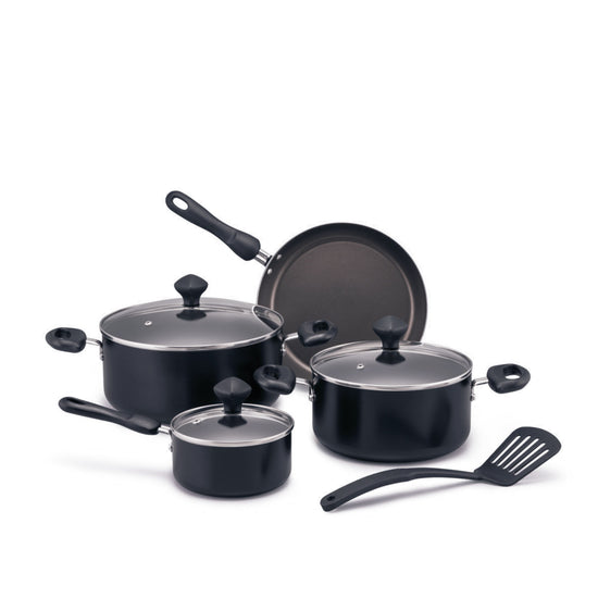 Prestige 8 Pcs Value Pack Cookware Set | Non-stick Pots and Pans Set | Cooking Set with Frying Pans, Saucepans, Saute Pan - PR22483