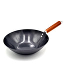 Prestige Nonstick Wok Pan 30Cm | Stir Fring Pan with wooden Handle | Black - PR42252