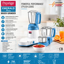 Prestige Emerald Prime Mixer Grinder 1800W Max (3 Jars) - Blue | PR43193