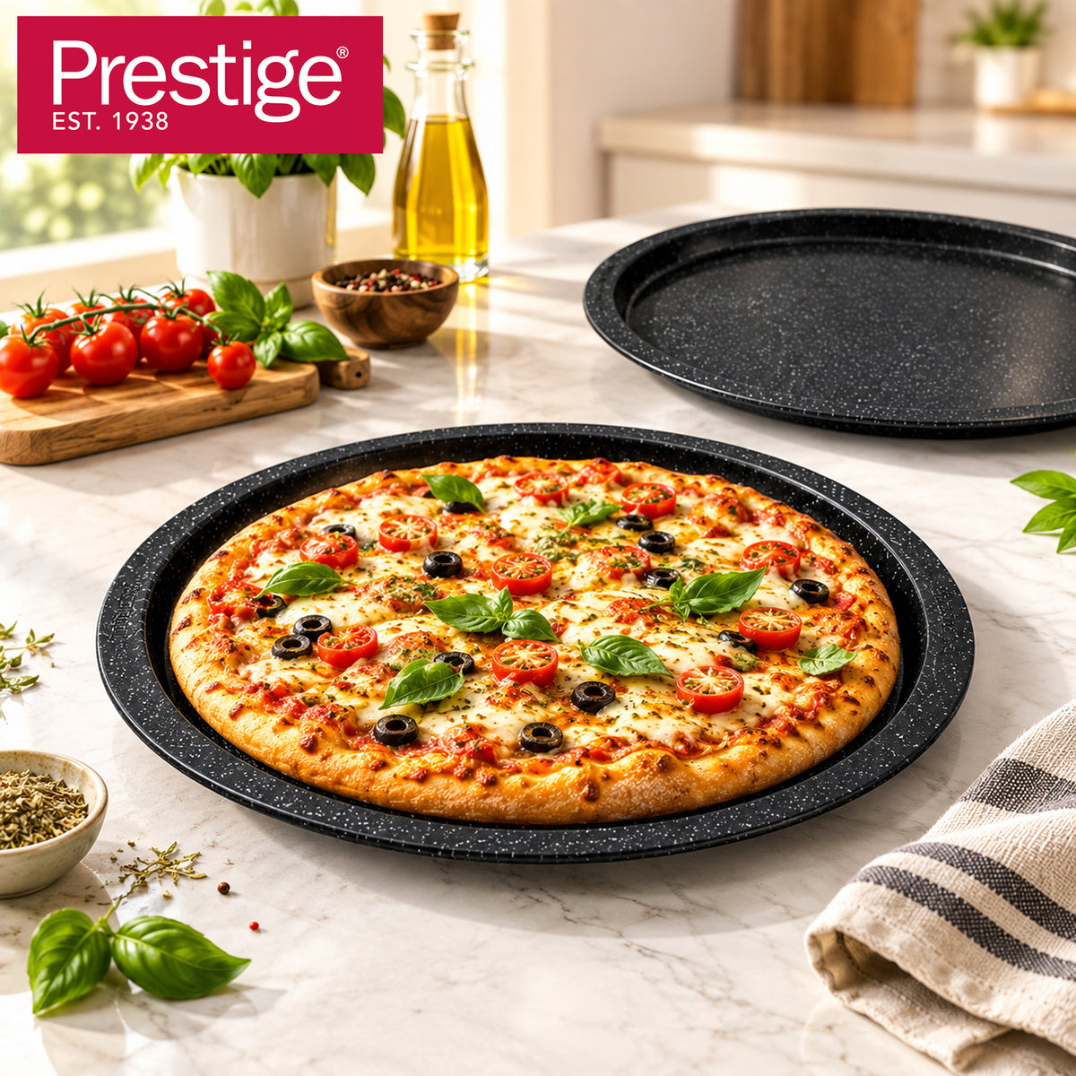 Prestige Granite 30cm pizza tray | PR48751