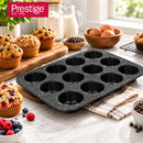 Prestige Granite 12 Cup Deep Muffin Tin | PR48754