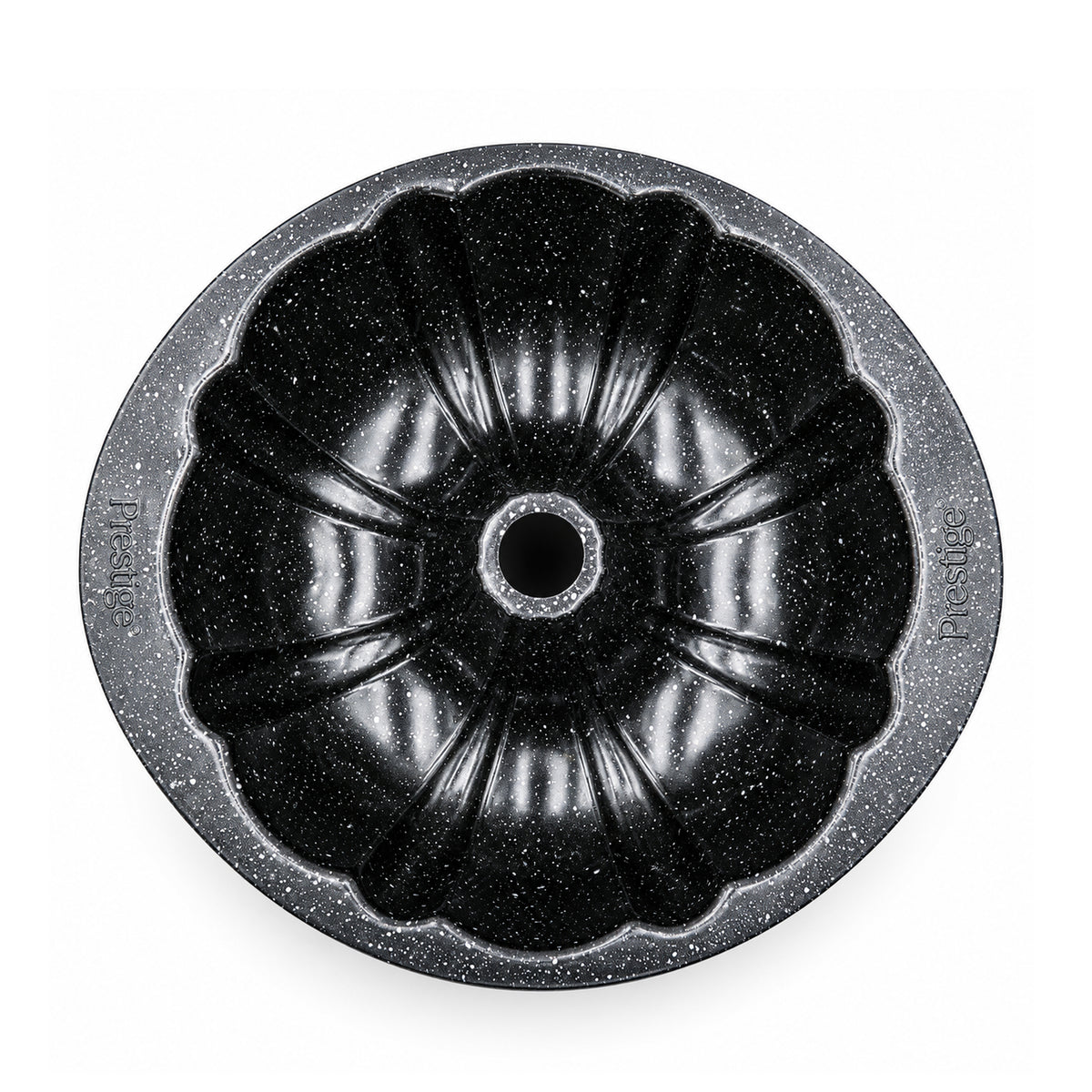 Prestige Granite Stone 26Cm/10-Inch Fluted Tube Non-Stick Pan | PR48761