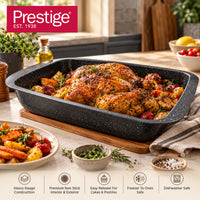 Prestige Granite Stone Large Oven Roaster | PR48766
