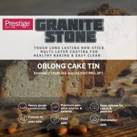 Prestige Granite oblong cake tin | PR48768