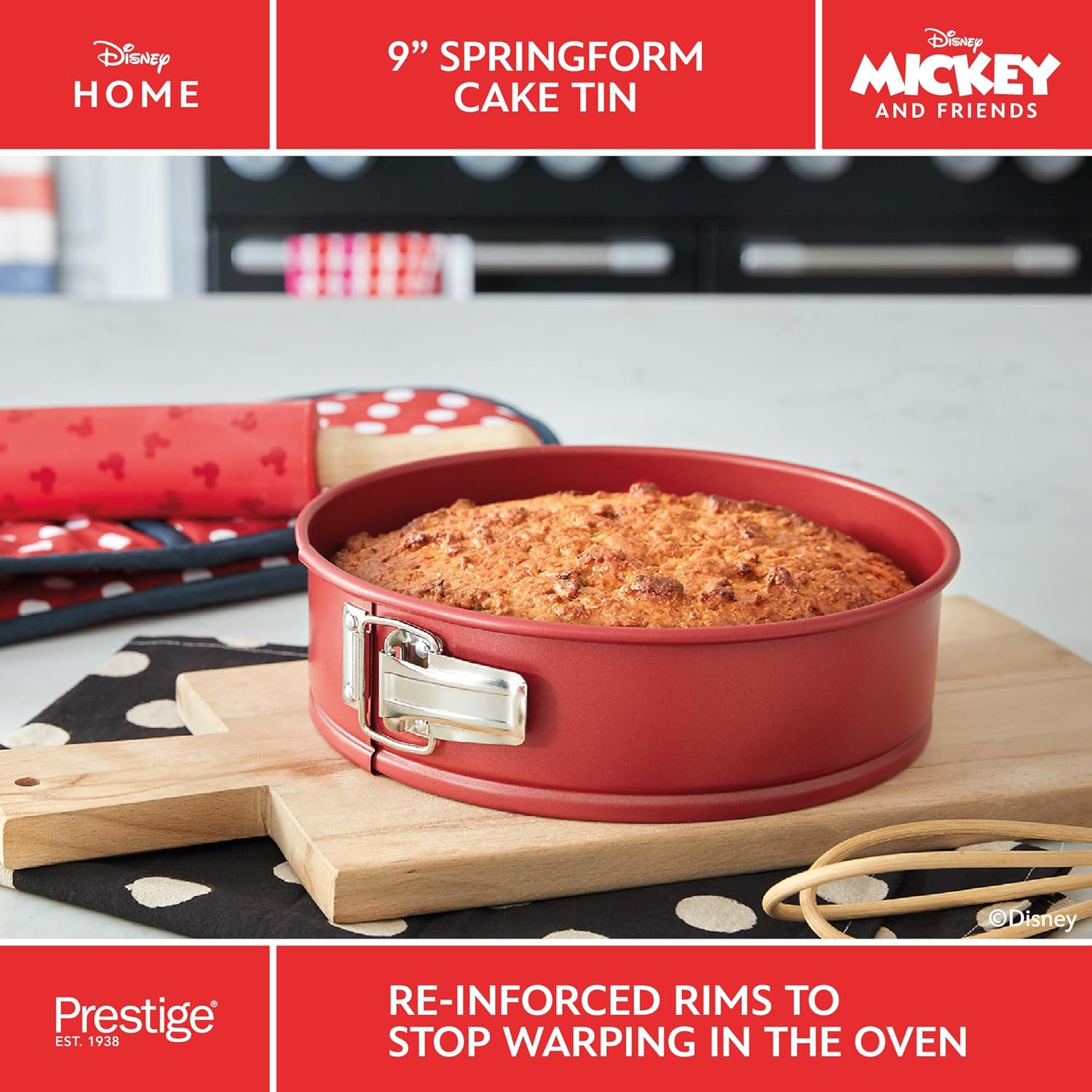 Prestige X Disney Bakeware Springform Cake Tin 9" | PR48797