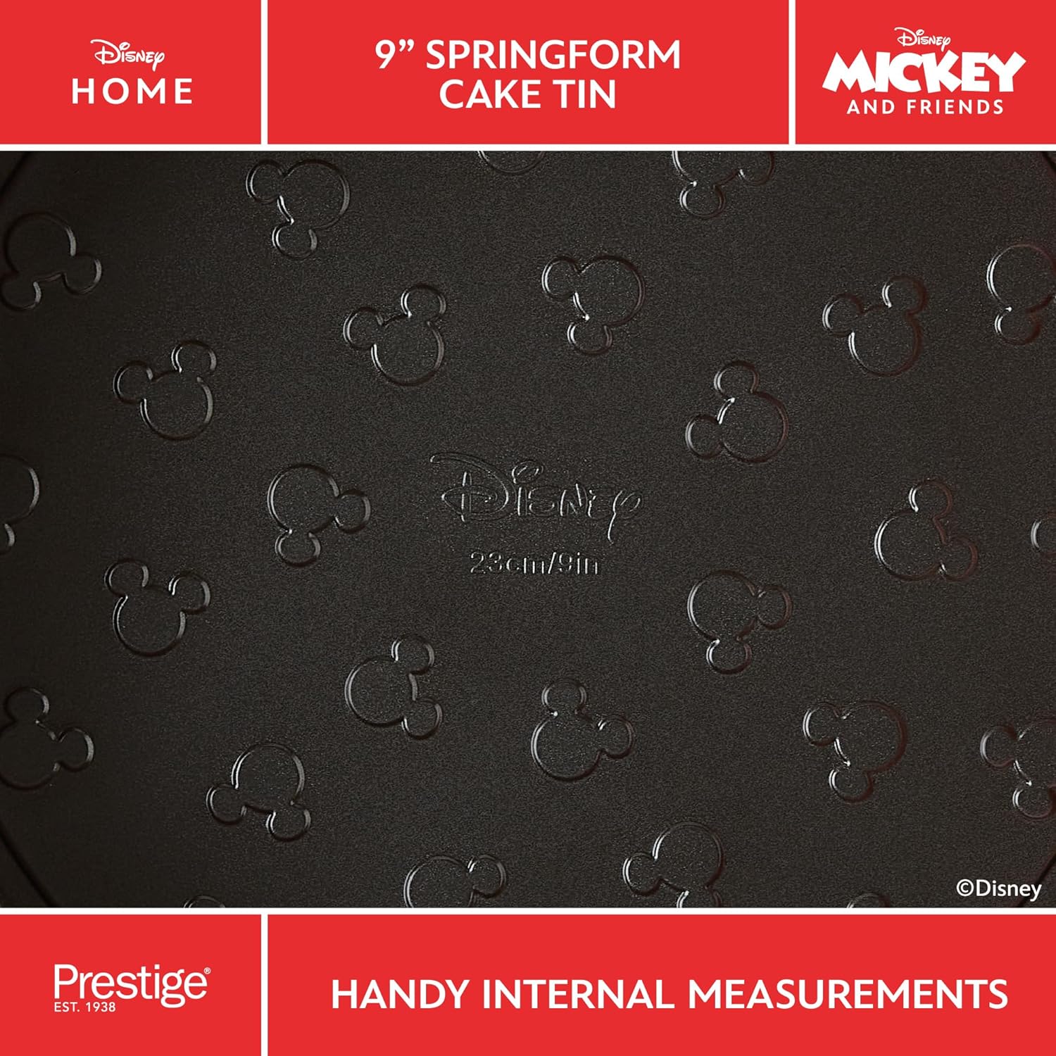 Prestige X Disney Bakeware Springform Cake Tin 9" | PR48797