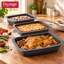 Prestige Granite 3Pcs Roaster Set | PR49079