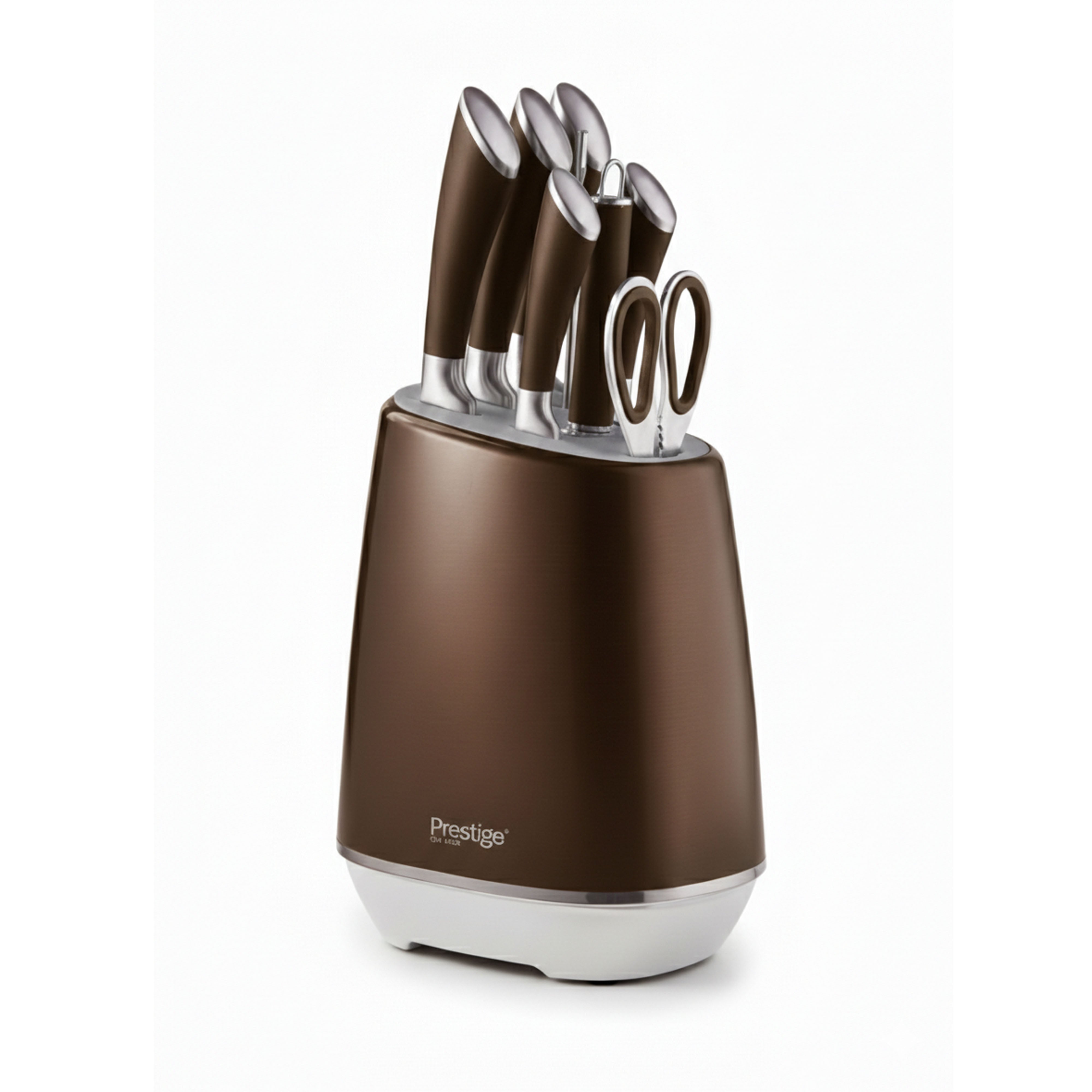 Prestige 8-Piece Stainless Steel Knife Block Set | Knife set with stand | PR50553