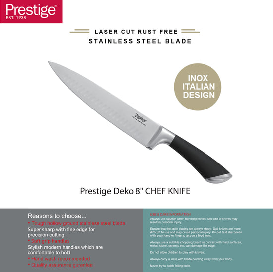 Prestige Deko 8" Chef Knife | PR57541