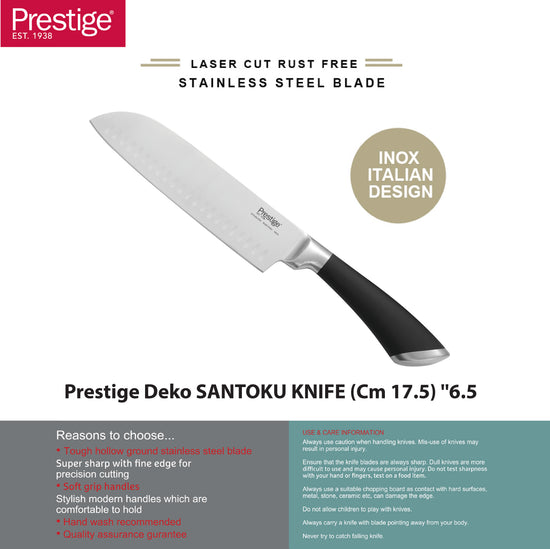 Prestige Deko 7'' Santoku Knife | PR57543