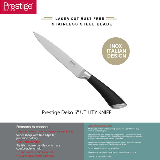 Prestige Deko 5" Utility Knife | PR57544